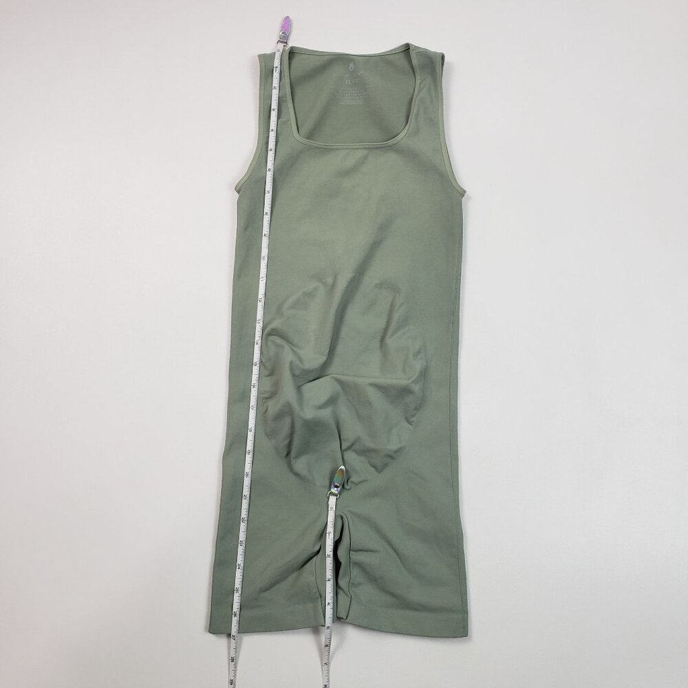 Spiritual Gangster Good Karma Seamless Maternity Unitard Women's XS/S Sage Green - Picture 5 of 14